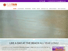 Tablet Screenshot of funtan.com